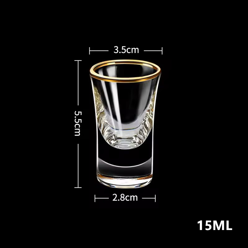 HeY LiLac 6Pcs Shot Glasses 15 - Crystal Wine Glass recension och pris