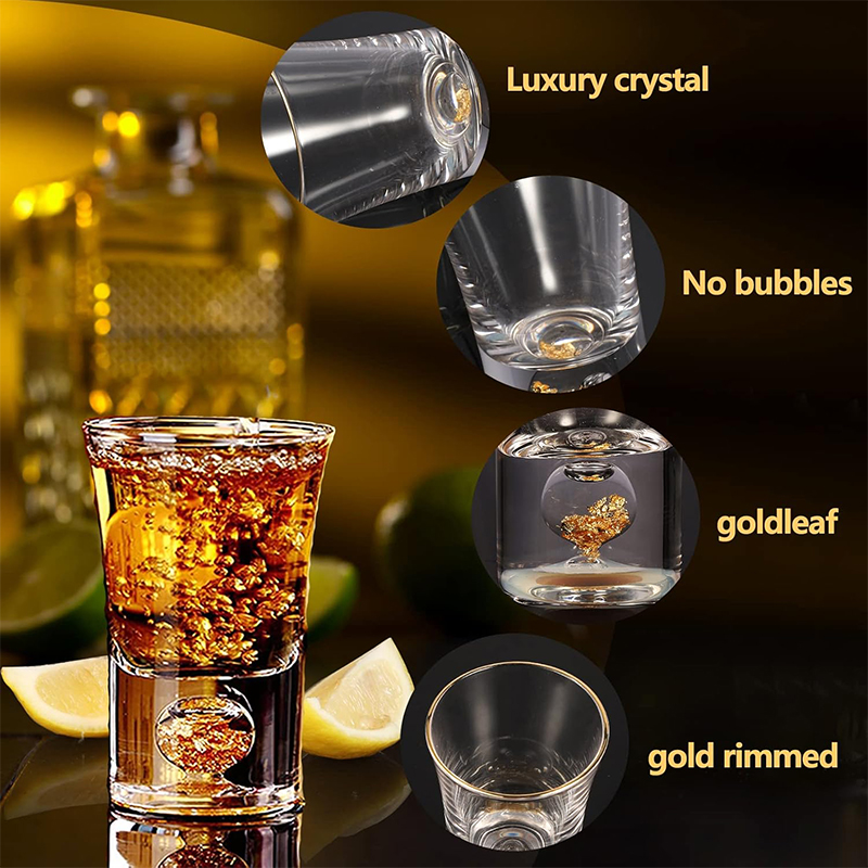 HeY LiLac 6Pcs Shot Glasses 15 - Crystal Wine Glass recension och pris