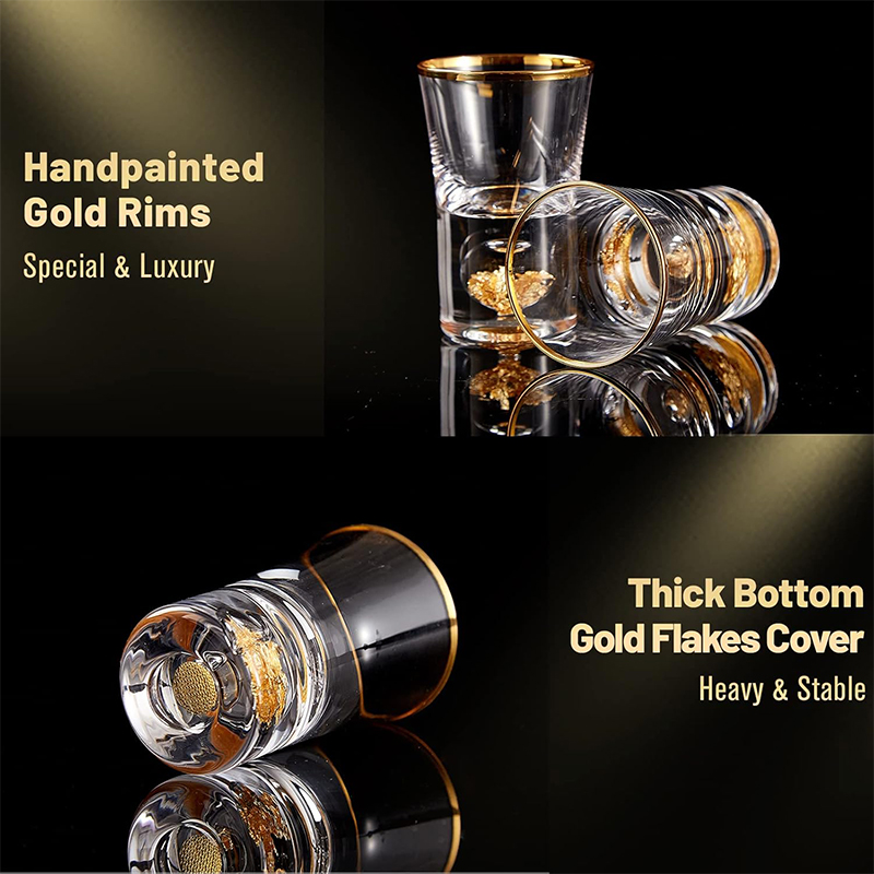 HeY LiLac 6Pcs Shot Glasses 15 - Crystal Wine Glass recension och pris