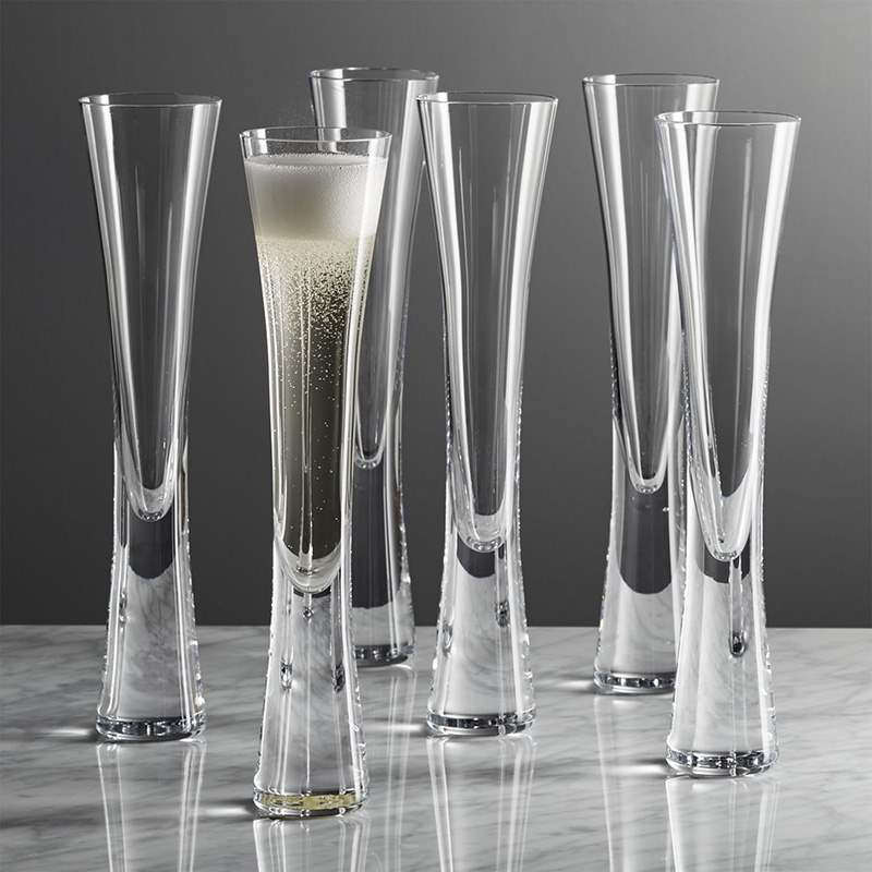 Handleless Champagne Glasses G - Crystal Wine Glass recension och pris