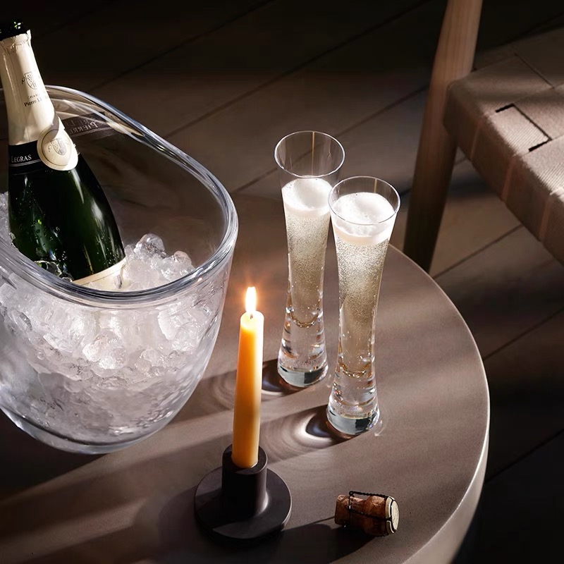 Handleless Champagne Glasses G - Crystal Wine Glass recension och pris