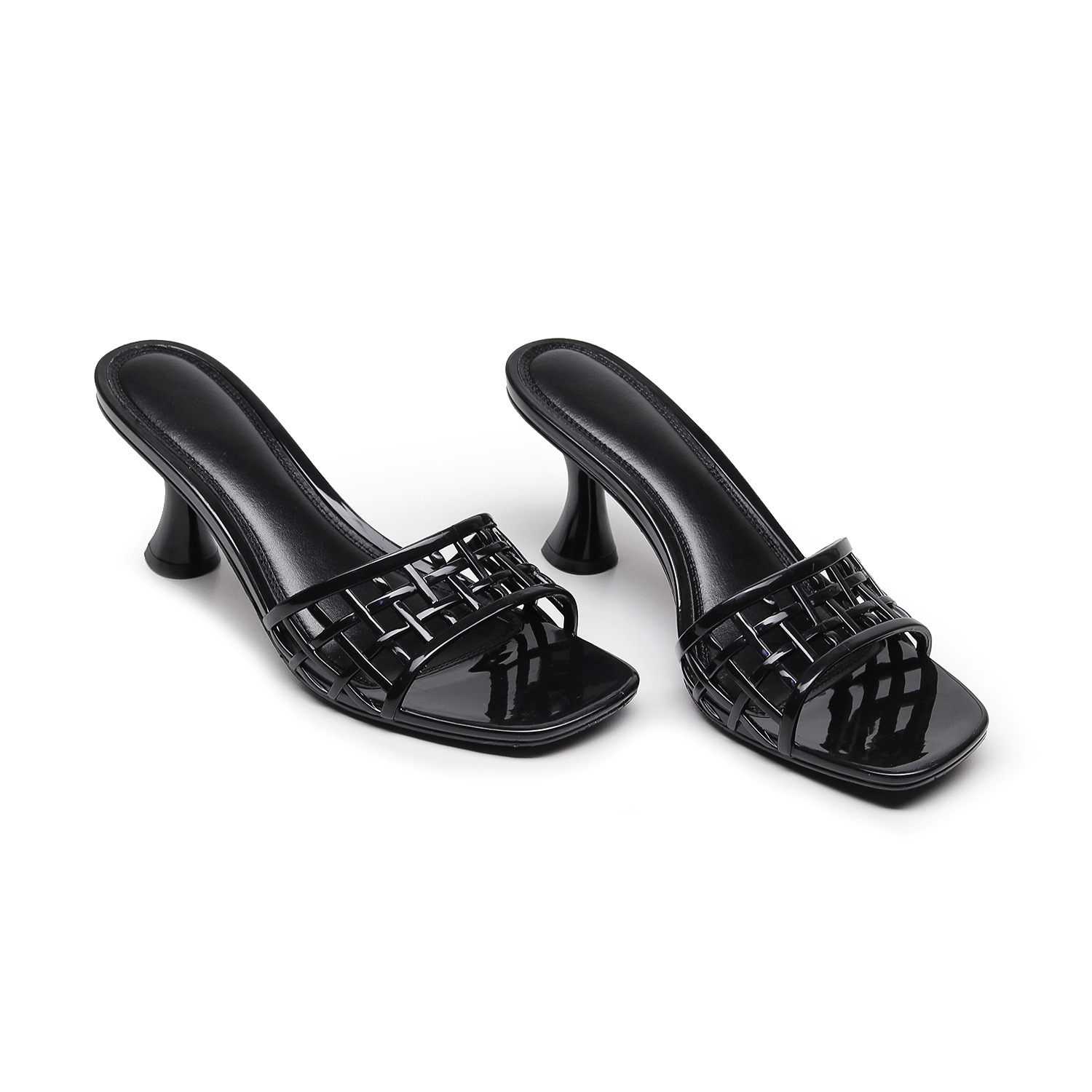 Women's New Sandals Pair of Fl - Crystal Wine Glass recension och pris