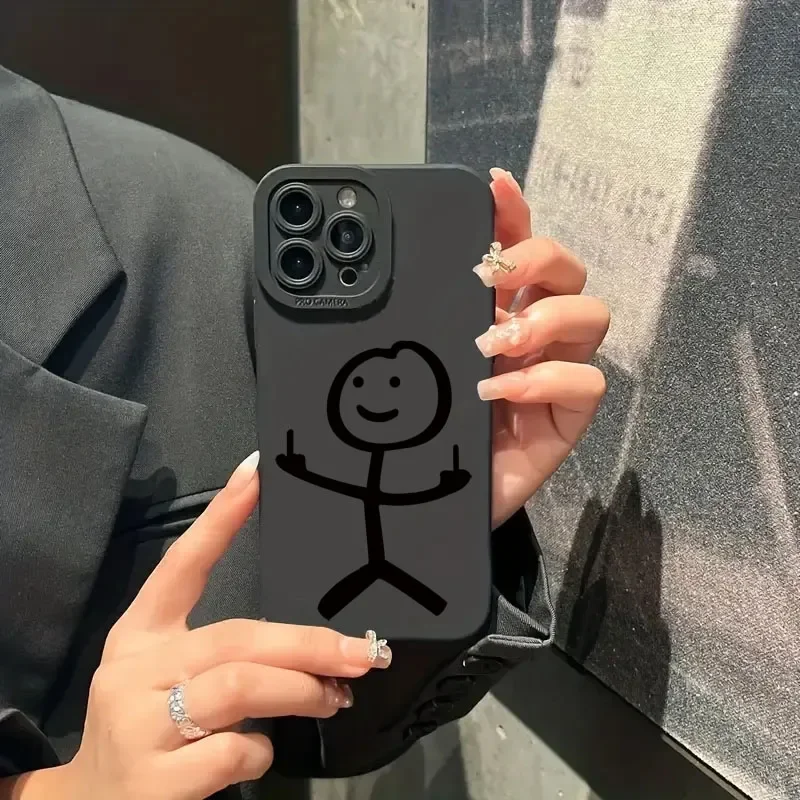Cute Cartoon Matchman Matte Si - Apple Iphone 16 recension och pris