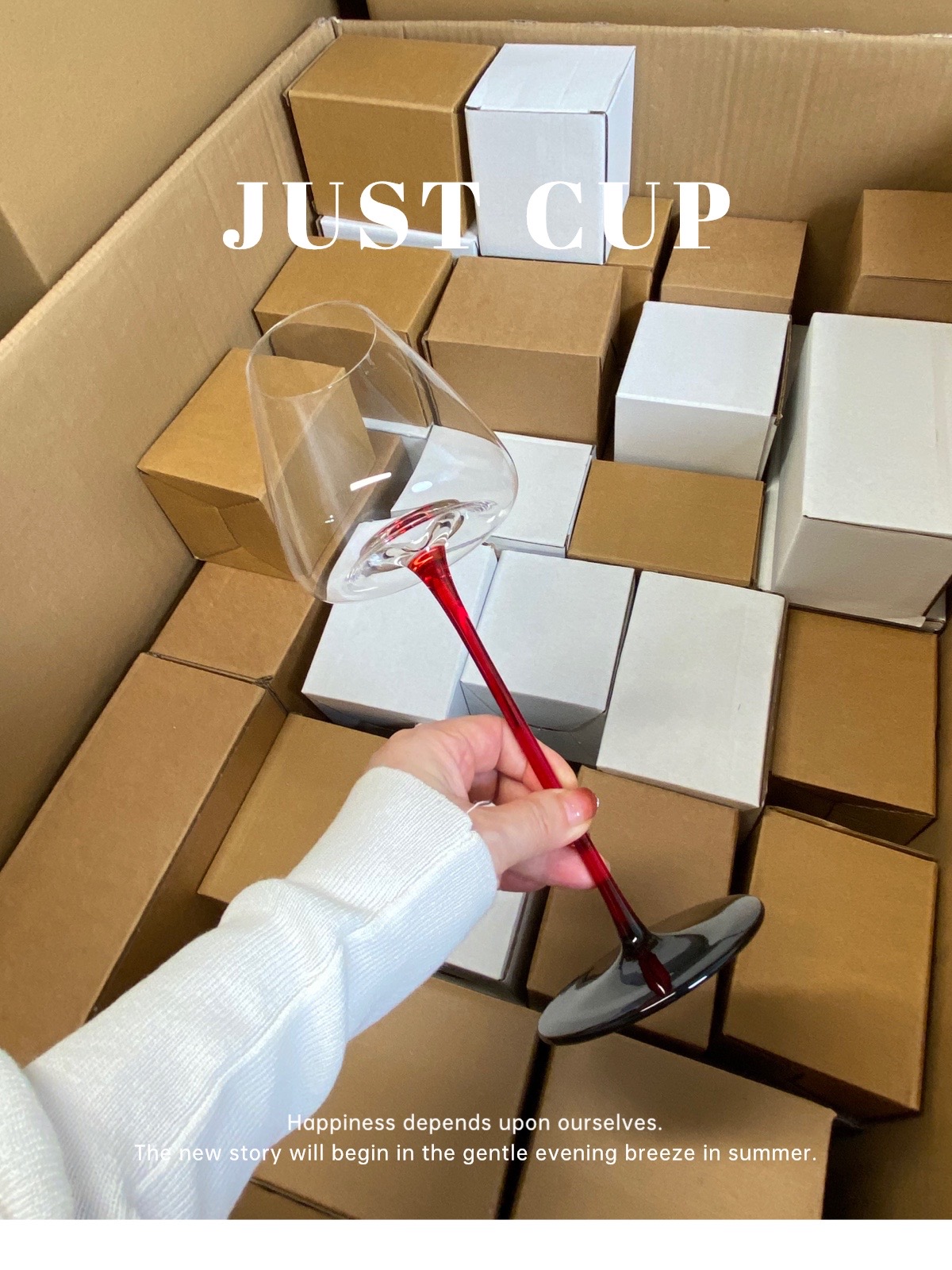 Red Rod Crystal Champagne Glas - Crystal Wine Glass recension och pris