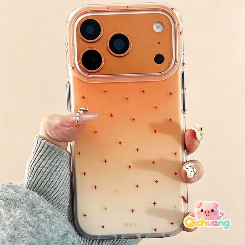 Gradual Orange Stars Casing Fo - Realme Note 50 recension och pris