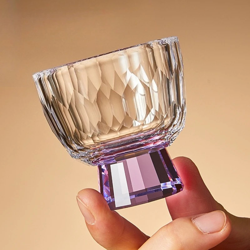 1 Pcs 50ml Diamond Cutting Cry - Crystal Wine Glass recension och pris