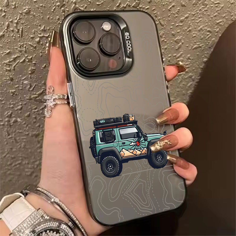 Simple Car Pattern Phone Case  - Apple Iphone 16 recension och pris