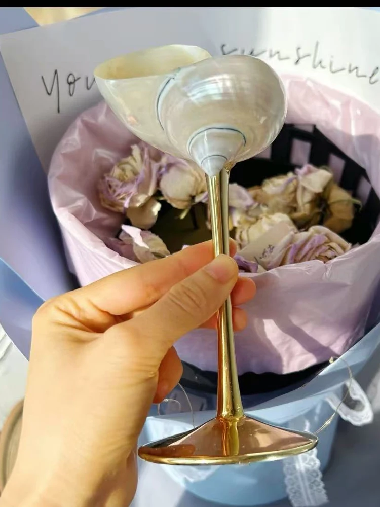 AhunderJiaz Retro Couple Seash - Crystal Wine Glass recension och pris