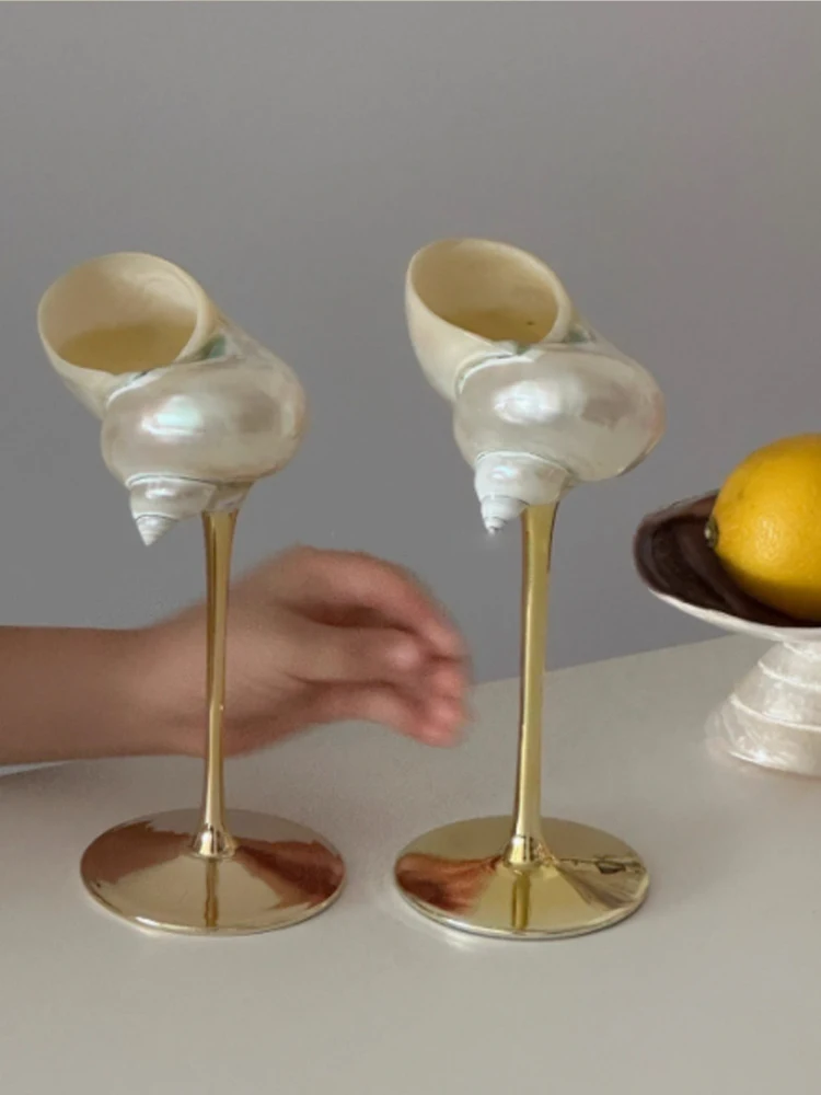 AhunderJiaz Retro Couple Seash - Crystal Wine Glass recension och pris