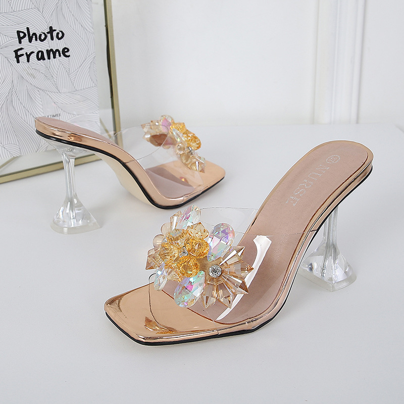 Women Summer Beautiful Square  - Crystal Wine Glass recension och pris