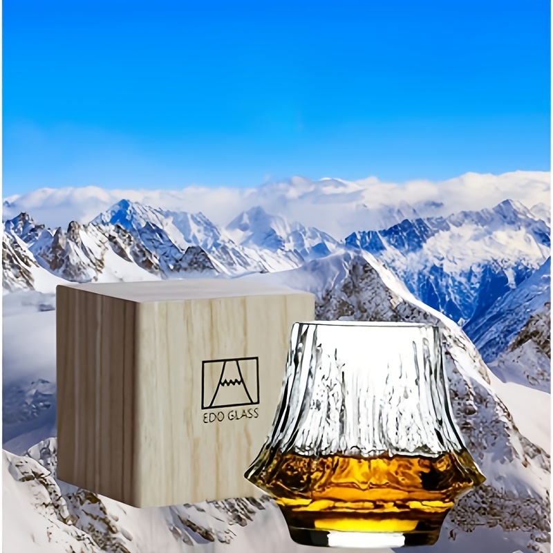 Fuji Mountain Inspired Whiskey - Crystal Wine Glass recension och pris